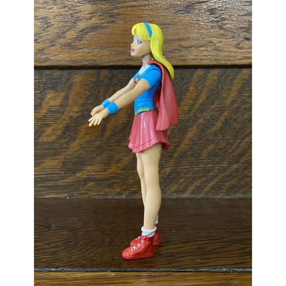 NWOT Super Girl Action Figure Doll DC Super Hero Christmas Stocking Stuffer - Picture 3 of 11